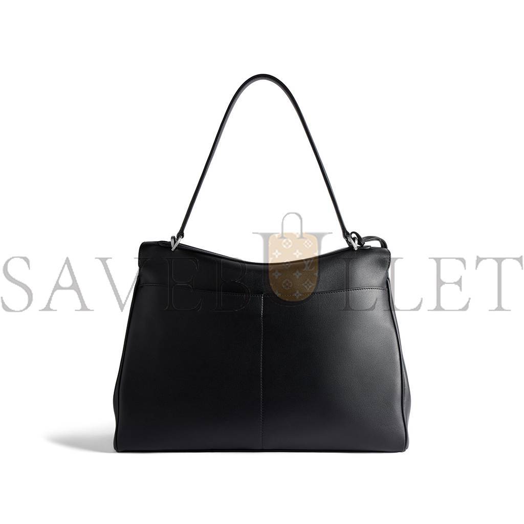 BALENCIAGA WOMEN'S RODEO LARGE HANDBAG IN BLACK (40*30*13cm) BALENCIAGA WOMEN'S RODEO LARGE HANDBAG IN BLACK (40*30*13cm)